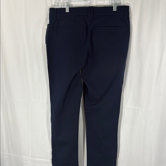 Democracy Michelle Ab Solution Capri Straight Leg Pant Navy Size 12 - Picture 7 of 10